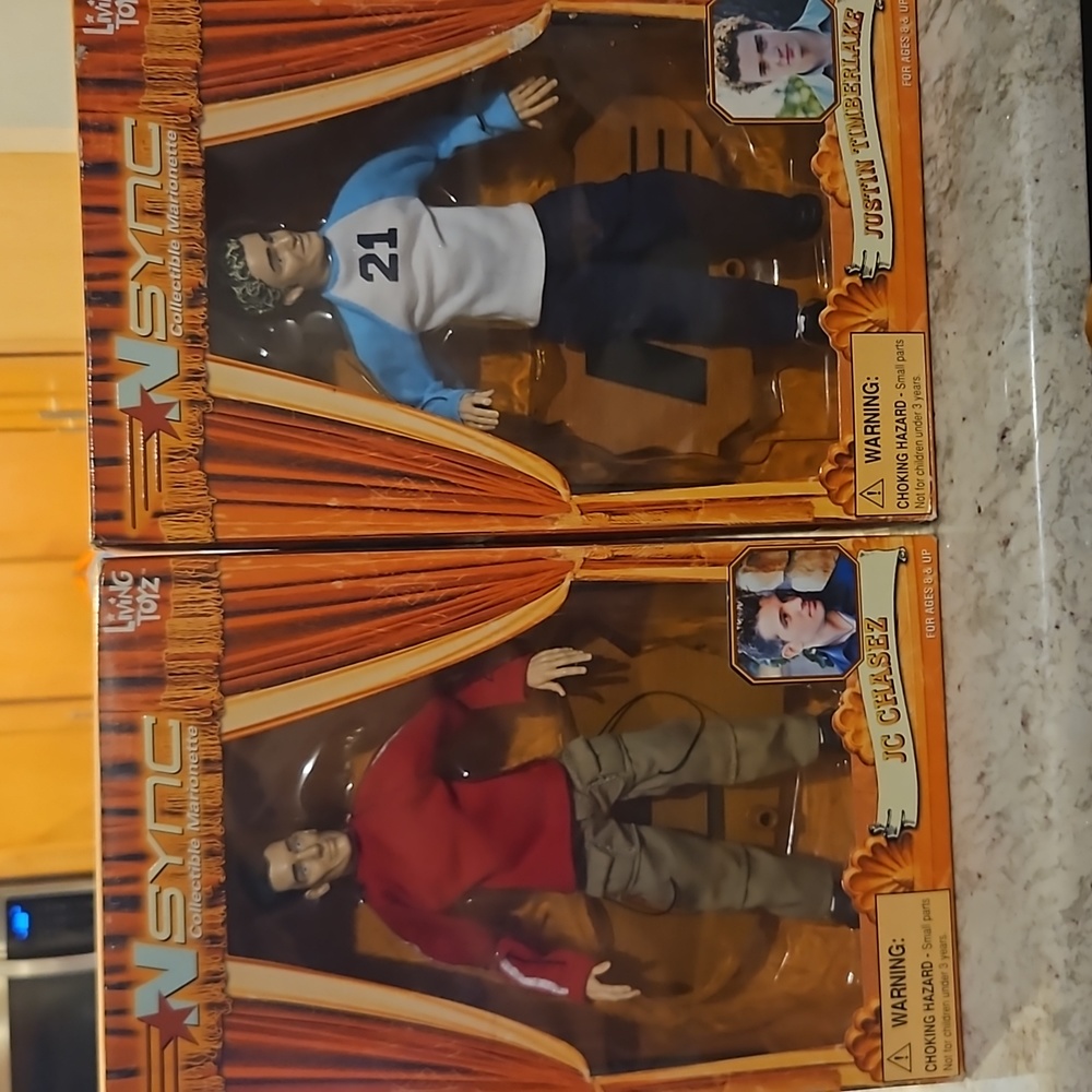 Nsync collectible marionette dolls